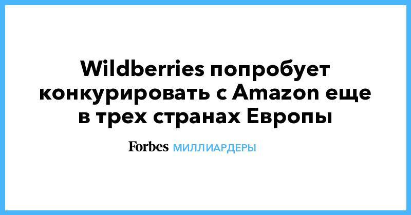 Wildberries попробуйте позже